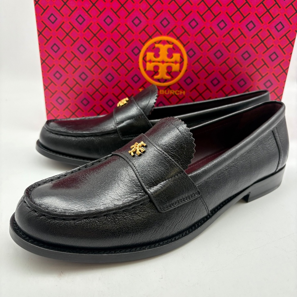 Tory Burch Classic Loafer Goat leather Black